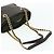 PRADA Chain Tote Bag Nylon Leather Green Gold - vista 7