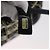 CHANEL Camelia Tote Bag Canvas Black Silver CC - vista 10