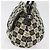 CHANEL Camelia Tote Bag Canvas Black Silver CC - vista 4