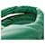 PRADA Hand Bag Leather 2way Green Silver - vista 14