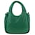 PRADA Hand Bag Leather 2way Green Silver - vista 2