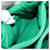 PRADA Hand Bag Leather 2way Green Silver - vista 21
