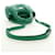 PRADA Hand Bag Leather 2way Green Silver - vista 8