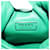 PRADA Hand Bag Leather 2way Green Silver - vista 9