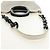 Céline CELINE Chain Shoulder Bag Leather 2way White Silver - vista 9