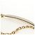 PRADA Chain Shoulder Bag Nylon White Gold - vista 15