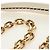 PRADA Chain Shoulder Bag Nylon White Gold - vista 16
