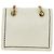 PRADA Chain Shoulder Bag Nylon White Gold - vista 2