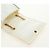 PRADA Chain Shoulder Bag Nylon White Gold - vista 21