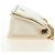 PRADA Chain Shoulder Bag Nylon White Gold - vista 4