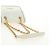 PRADA Chain Shoulder Bag Nylon White Gold - vista 7
