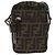 FENDI Zucca Canvas Shoulder Bag Black Brown - vista 13