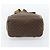 Céline CELINE Macadam Canvas Backpack PVC Leather Brown Gold - vista 5