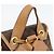 Céline CELINE Macadam Canvas Backpack PVC Leather Brown Gold - vista 7