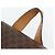 Céline CELINE Macadam Canvas Backpack PVC Leather Brown Gold - vista 8
