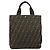 FENDI Zucca Canvas Handtasche Schwarz Braun - Ansicht 2