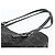 FENDI Bolsa de mão em lona Zucchino Preta Prata - vista 8
