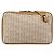 Céline CELINE C Macadam Canvas Shoulder Bag Beige Gold - vista 3