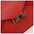 Céline CELINE Clutch Bag Leather Red Silver - vista 12