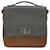 PRADA Shoulder Bag Leather Brown Silver - vista 2