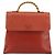 LOEWE Velazquez Hand Bag Leather Red Gold - vista 13