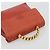 LOEWE Velazquez Hand Bag Leather Red Gold - vista 6