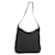 Céline CELINE C Macadam Canvas Shoulder Bag Black Silver