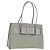 Miu Miu Hand Bag Leather Gray Gold