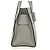 Miu Miu Hand Bag Leather Gray Gold - vista 7