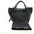 Céline CELINE Big bag Small Hand Bag Leather Black Silver - vista 12
