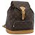 LOUIS VUITTON Monogram Montsouris MM Backpack M51136 LV
