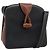 LOEWE Shoulder Bag Leather Black Brown Gold