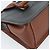 LOEWE Shoulder Bag Leather Black Brown Gold - vista 11