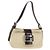 FENDI Zucca Canvas Mamma Baguette Shoulder Bag White Silver
