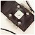 FENDI Zucca Canvas Mamma Baguette Shoulder Bag White Silver - vista 19