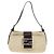 FENDI Zucca Canvas Mamma Baguette Shoulder Bag White Silver - vista 2