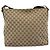 GUCCI GG Canvas Web Sherry Line Shoulder Bag Beige Silver 189751 - vista 3