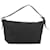 Céline CELINE C Macadam Canvas Shoulder Bag Black Silver
