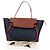 Céline CELINE Belt bag Hand Bag Leather Navy Gold - vista 27