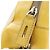 PRADA Handtasche Canvas Leder Beige Gelb Silber - Ansicht 19
