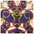 Hermès HERMES Carre 90 Scarf  L'INSTRVCTION DV ROY  Silk Navy - vista 6