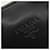 PRADA Chain Shoulder Bag Leather Black Gold - vista 14