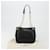 PRADA Chain Shoulder Bag Leather Black Gold - vista 24