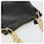 PRADA Chain Shoulder Bag Leather Black Gold - vista 6