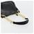 PRADA Chain Shoulder Bag Leather Black Gold - vista 7