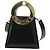 Céline CELINE Circle Shoulder Bag Leather Black Gold - vista 13