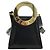 Céline CELINE Circle Shoulder Bag Leather Black Gold - vista 2