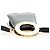 Céline CELINE Circle Shoulder Bag Leather Black Gold - vista 6