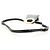 Céline CELINE Circle Shoulder Bag Leather Black Gold - vista 7