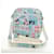 PRADA Comic Print Shoulder Bag Leather White Silver - vista 12